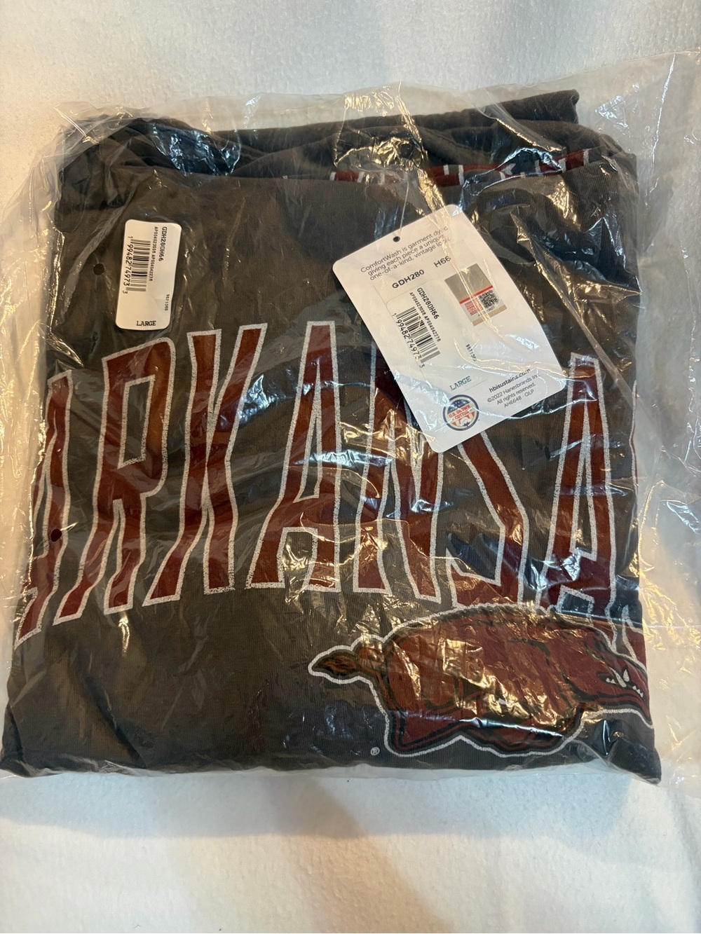 Arkansas Razorbacks tshirt hoodie